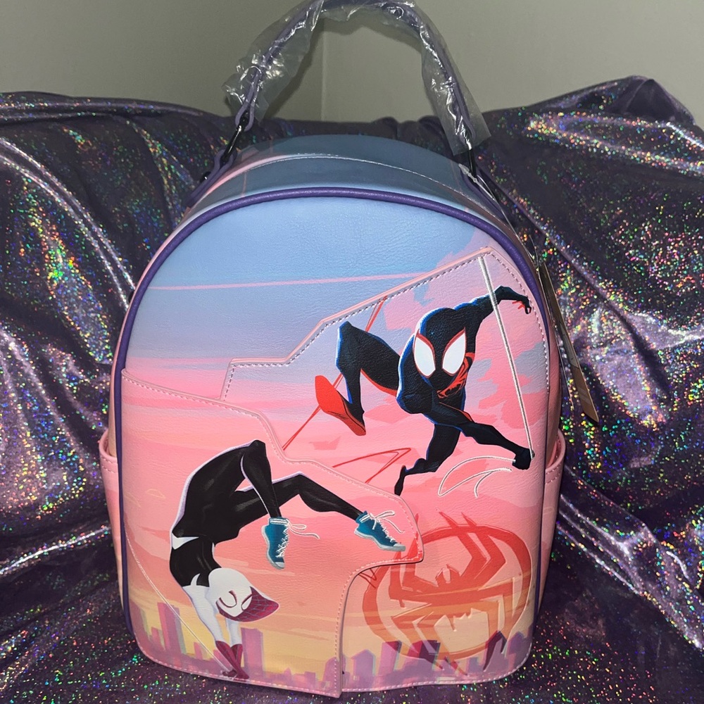Spider Verse Mini Backpack - Picture 2 of 7